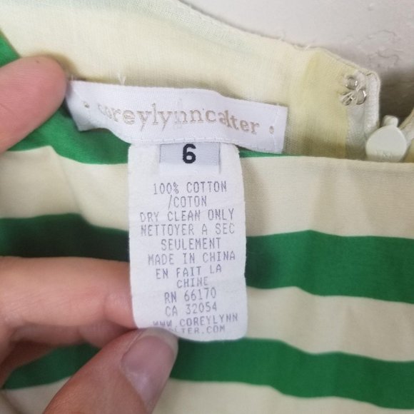 Anthropologie Corey Lynn Carter Women's Size 6 Gre - Picture 5 of 7